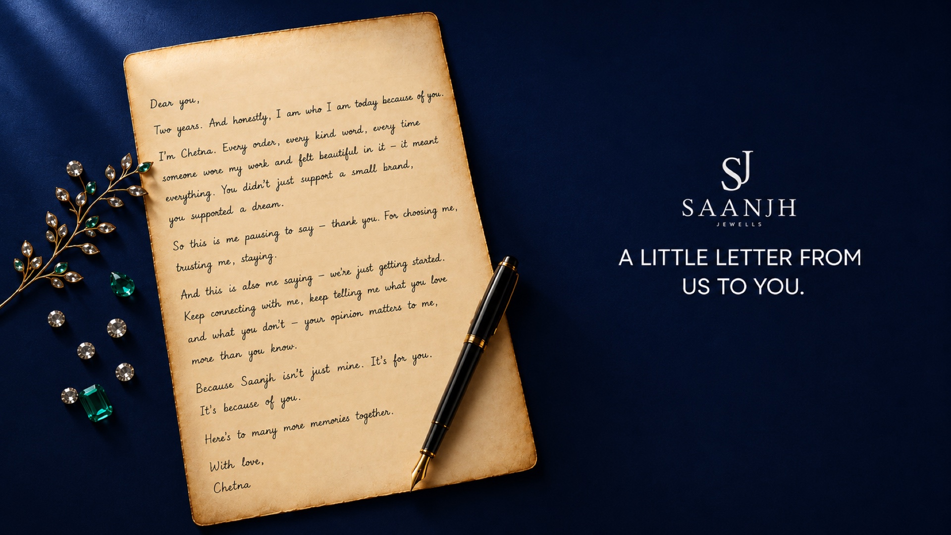 Client stories — Saanjh Jewells