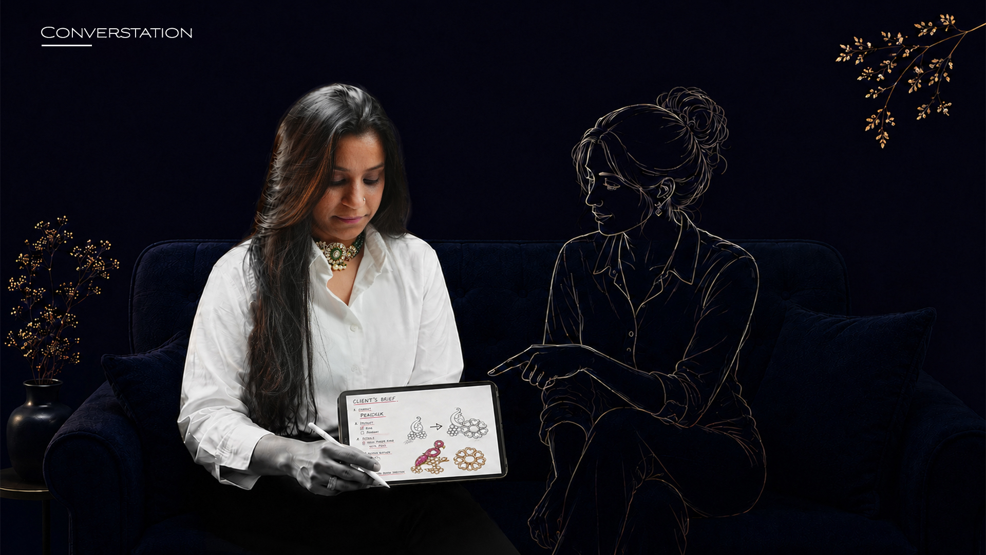 Conversation — the journey at Saanjh Jewells