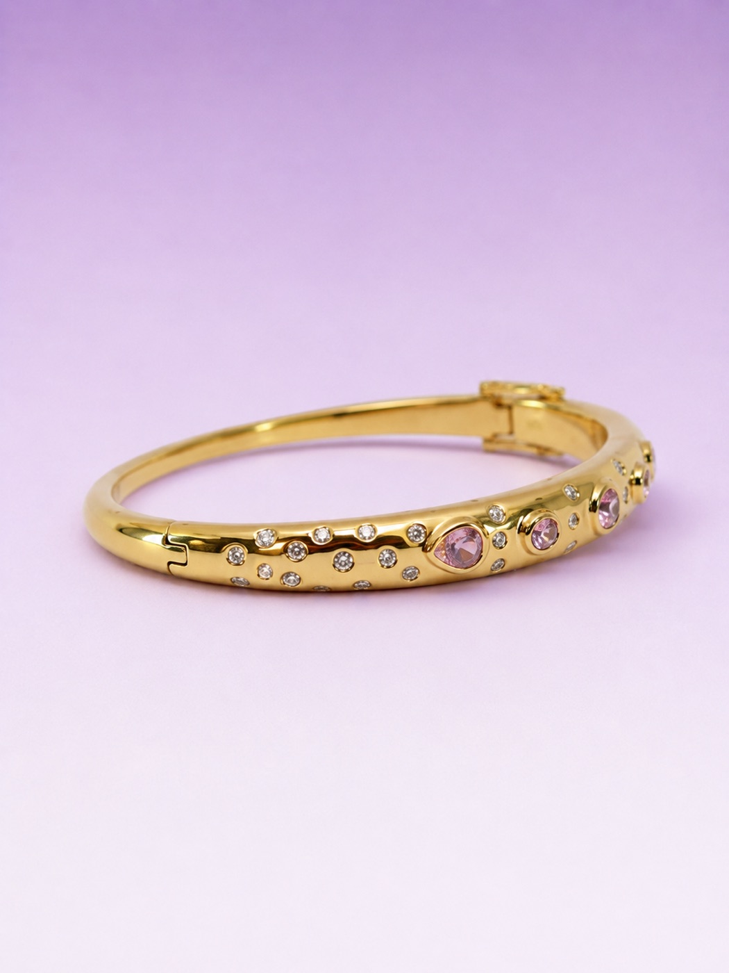 Scattered-Sapphire Bangle